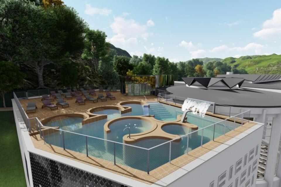Appartement 2 Personnes Cures Ski Luchon Bagneres-de-Luchon Bagian luar foto